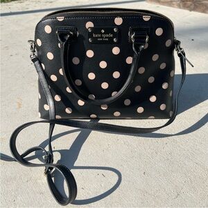 Kate Spade Rachelle Wellesley
Polka Dot Satchel Bag + Bonus wallet (not KS)